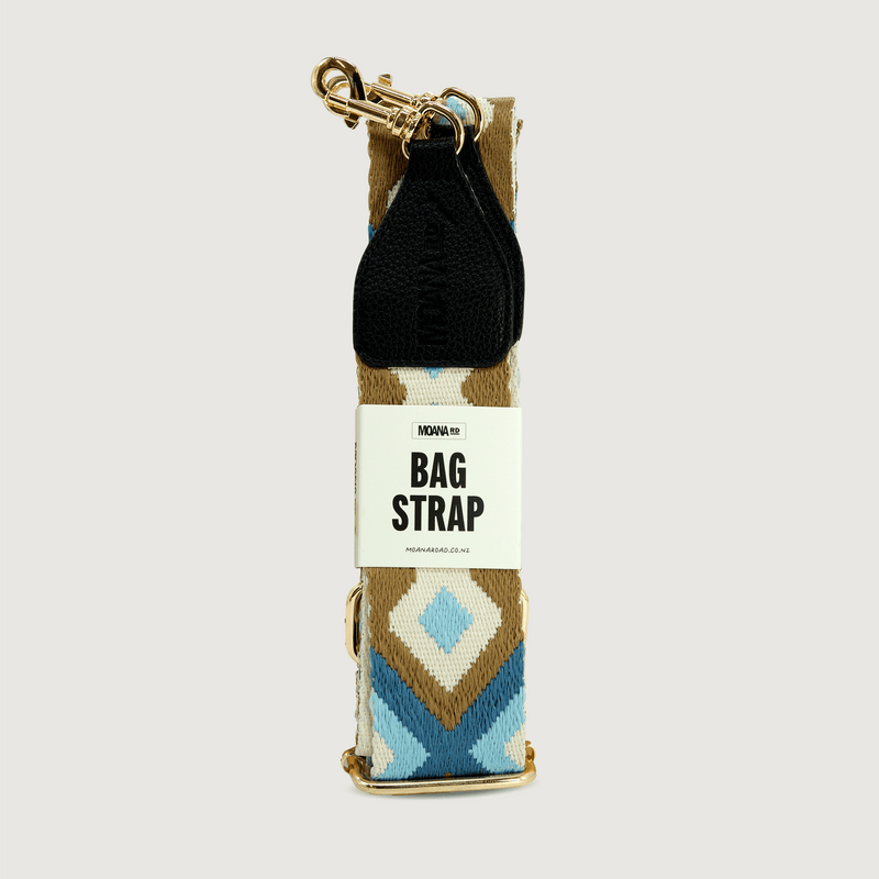 Moana Road Bag Strap - Blue/cream #2042
