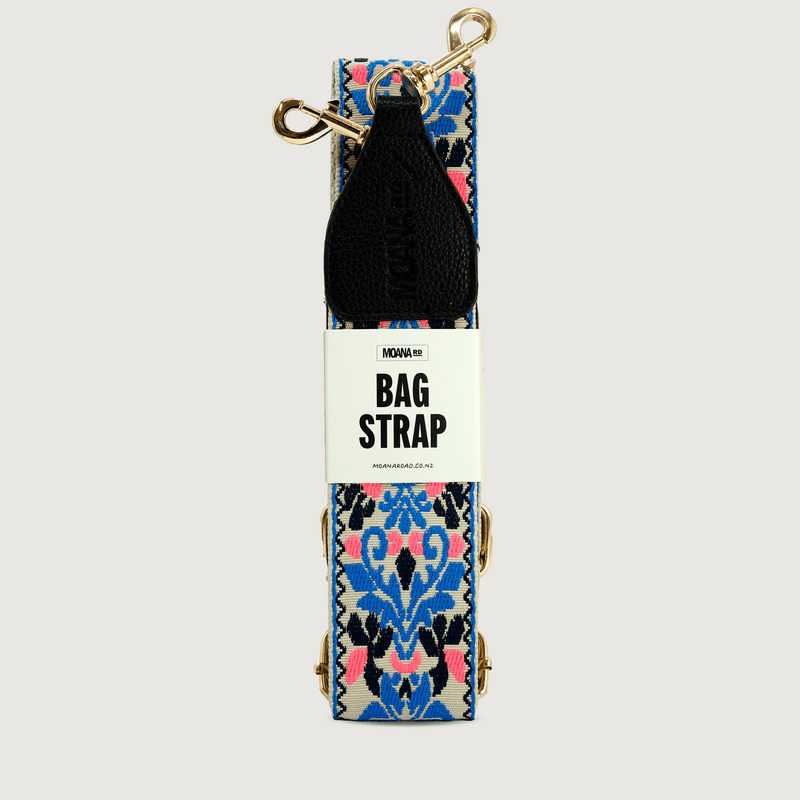Moana Road Bag Strap - Blue/pink #2044