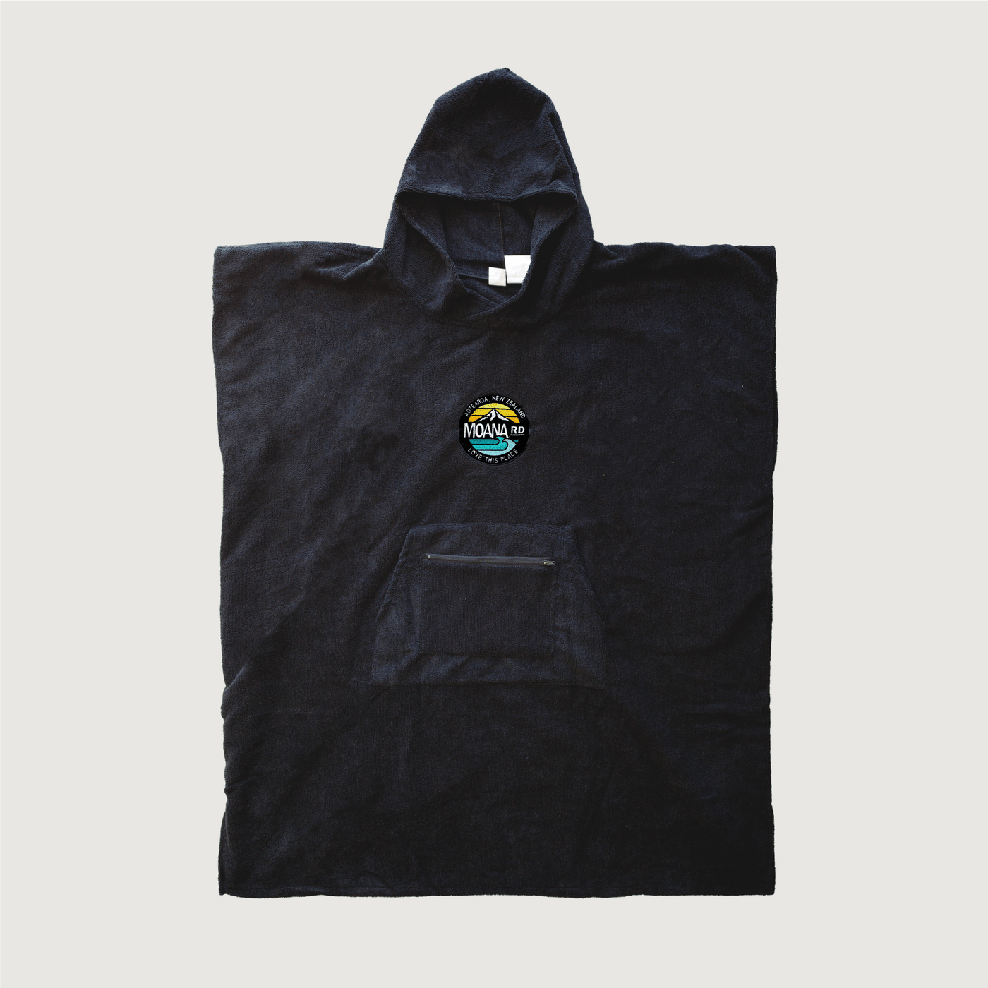 Adventure Towel Hoodie - Black