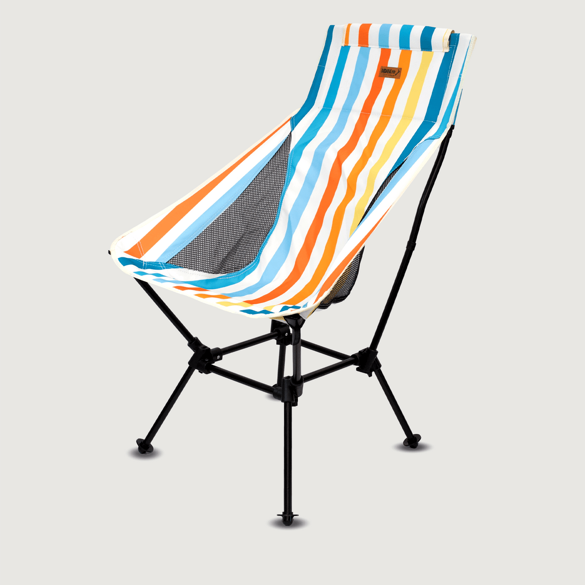 High Back Chair - Striped