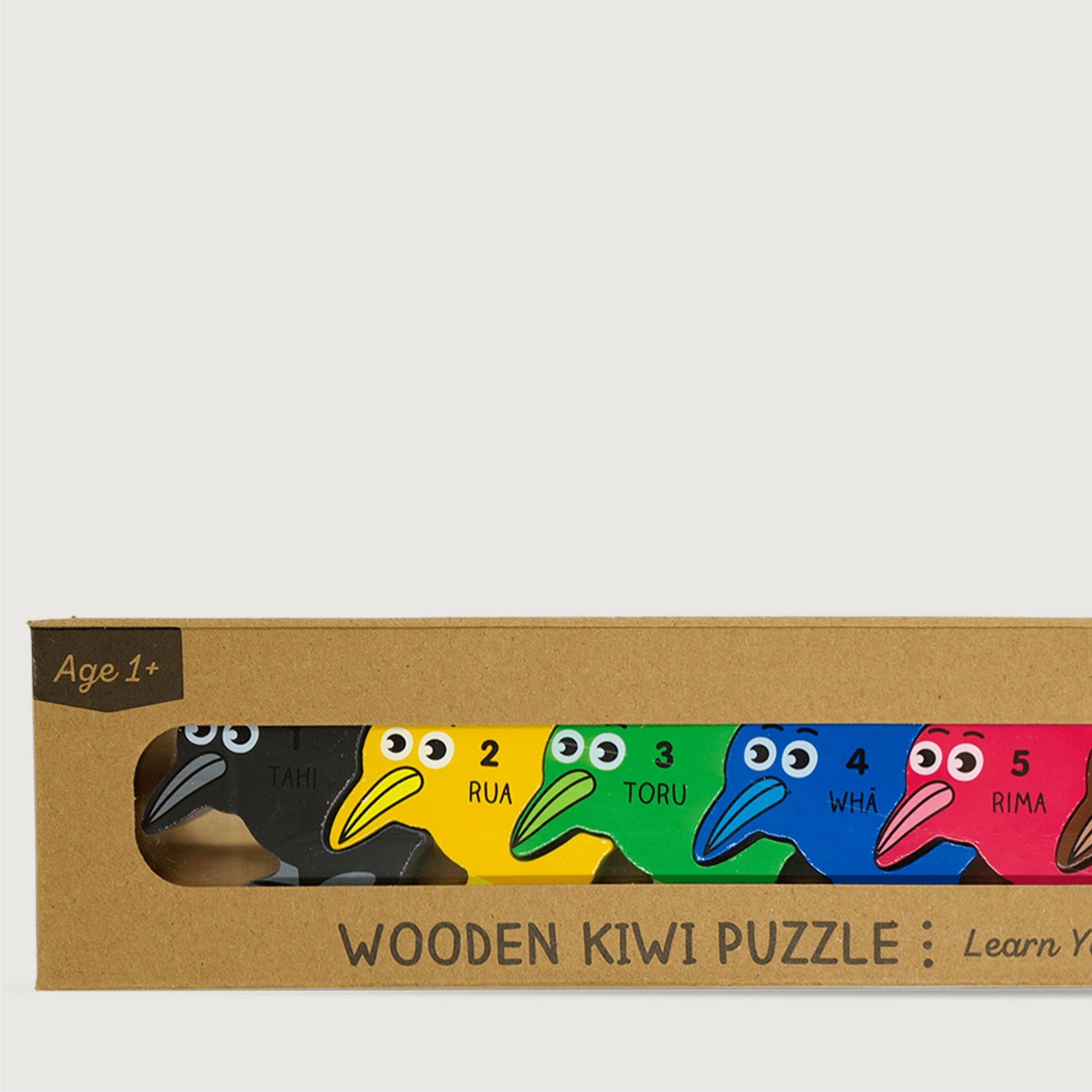 Wooden Kiwi Puzzle - Moana Road Kids