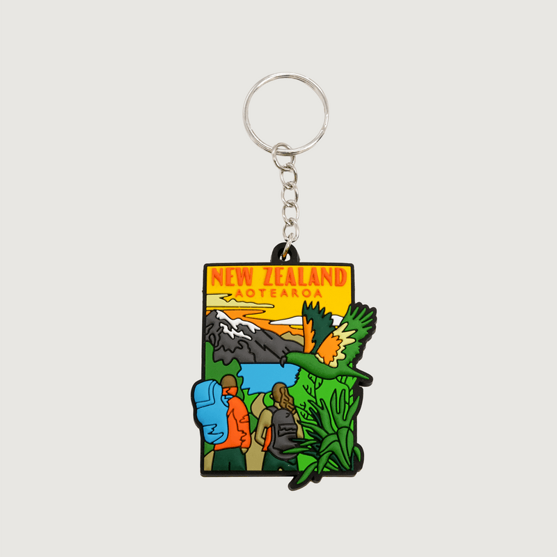 Moana Road - NZ Tramping Silicone Keyring