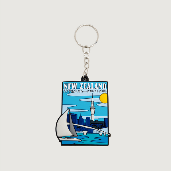 Moana Road - Auckland Sails Silicone Keyring