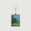 Moana Road - Mountain Biking Silicone Keyring