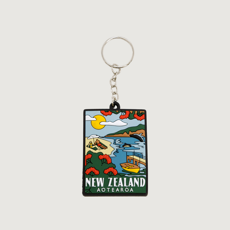 Moana Road - Northern Beaches Silicone Keyring