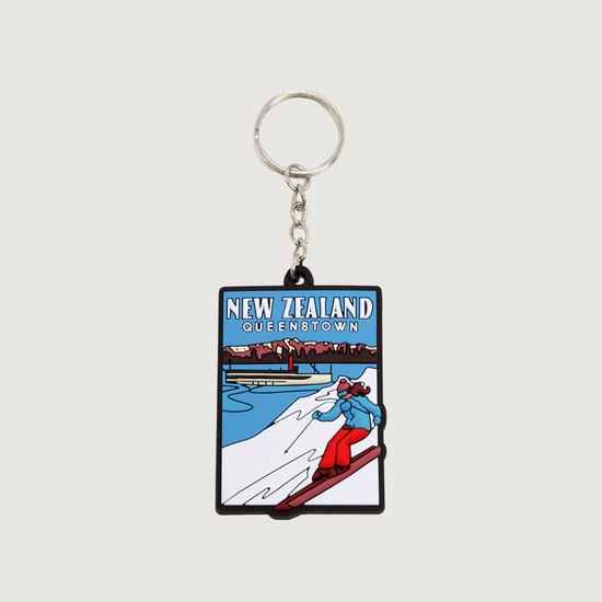 Moana Road - NZ Queenstown Silicone Keyring