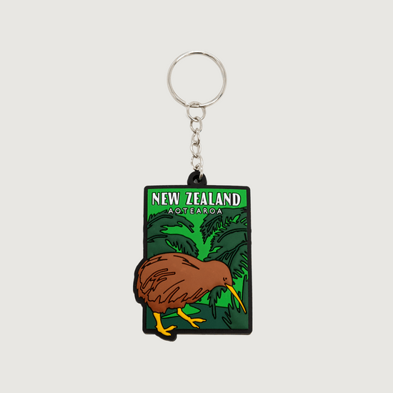 Moana Road - NZ Kiwi Silicone Keyring