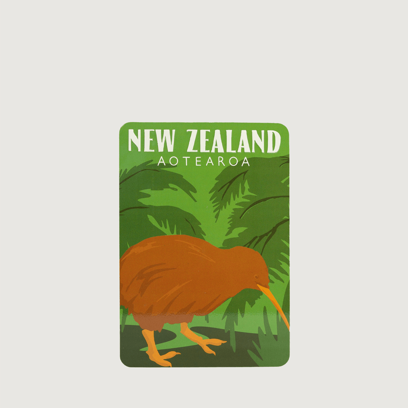 Moana Road Metal Post Cards - Kiwi #1258