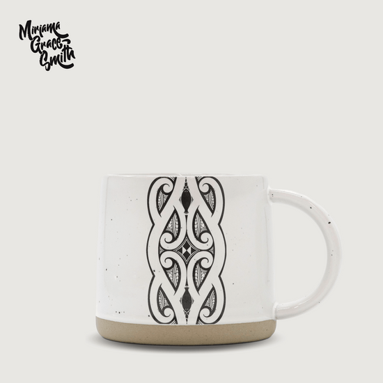Moana Road - Miriama Grace-Smith Ceramic Mug - Stone