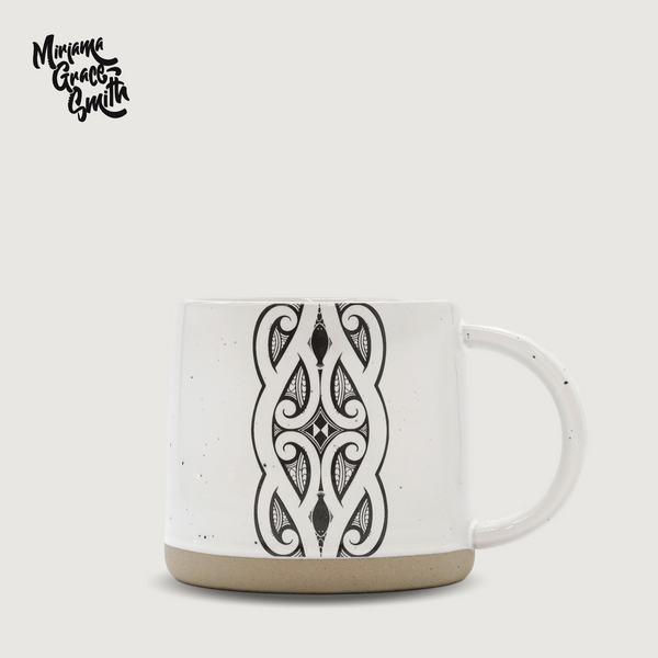 Moana Road - Miriama Grace-Smith Ceramic Mug - Stone