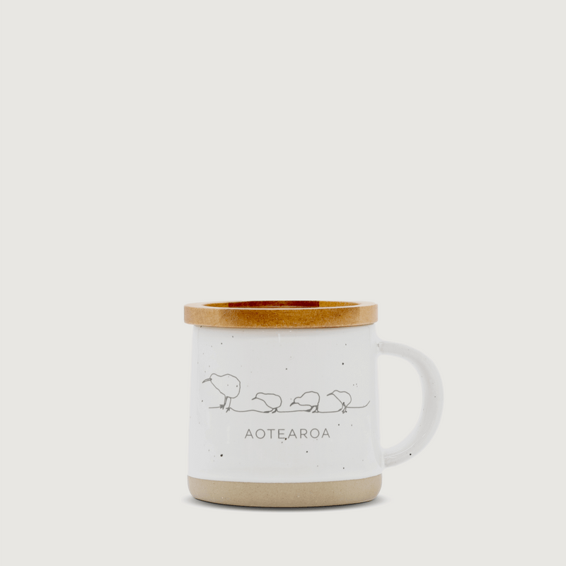 Kiwi Ceramic Espresso Mug - Stone