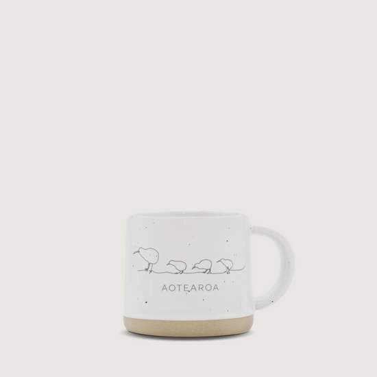 Kiwi Ceramic Espresso Mug - Stone
