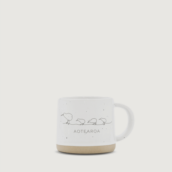 Kiwi Ceramic Espresso Mug - Stone
