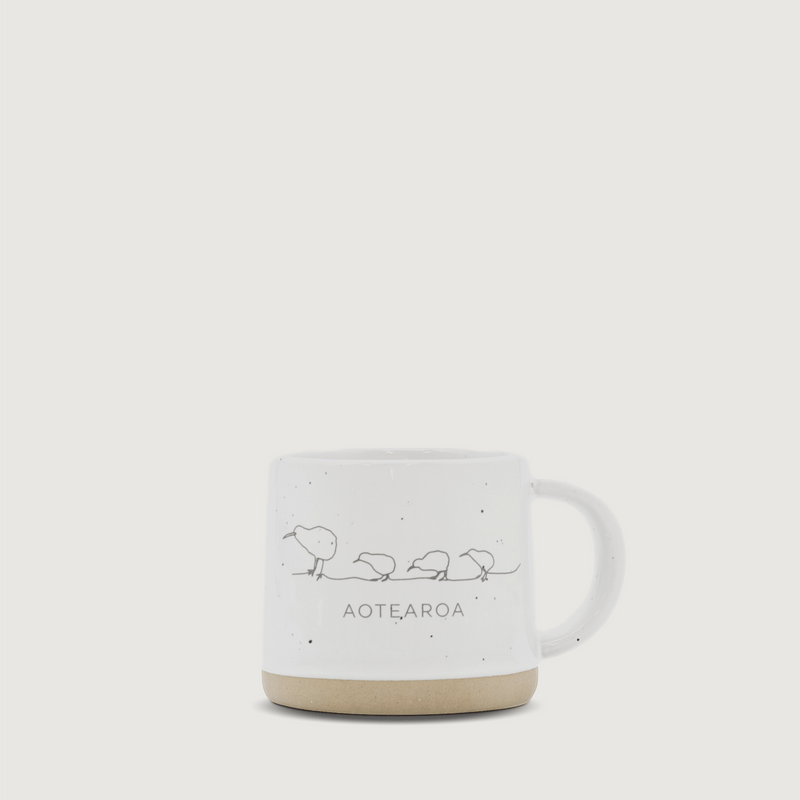 Kiwi Ceramic Espresso Mug - Stone