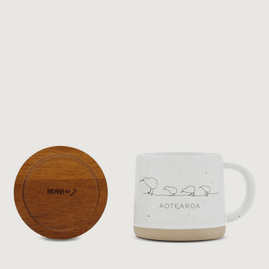 Kiwi Ceramic Espresso Mug - Stone