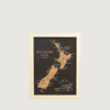 New Zealand Cork Map