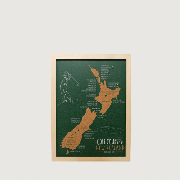 2855 Pin Cork Map Golf d Courses A3 