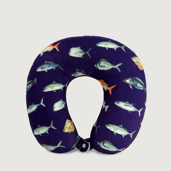 Moana Road - NZ Fishing Club - Travel Pillow