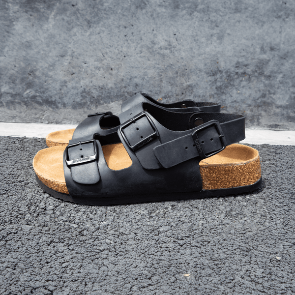 Moana Road - The Hīkoi Sandal Black