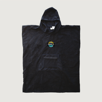 Adventure Towel Hoodie - Black
