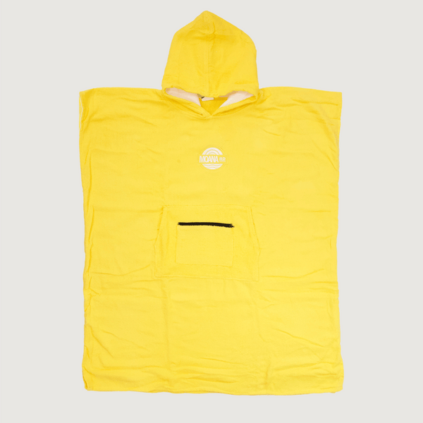 Moana Road - Cotton Towel Hoodie Yellow