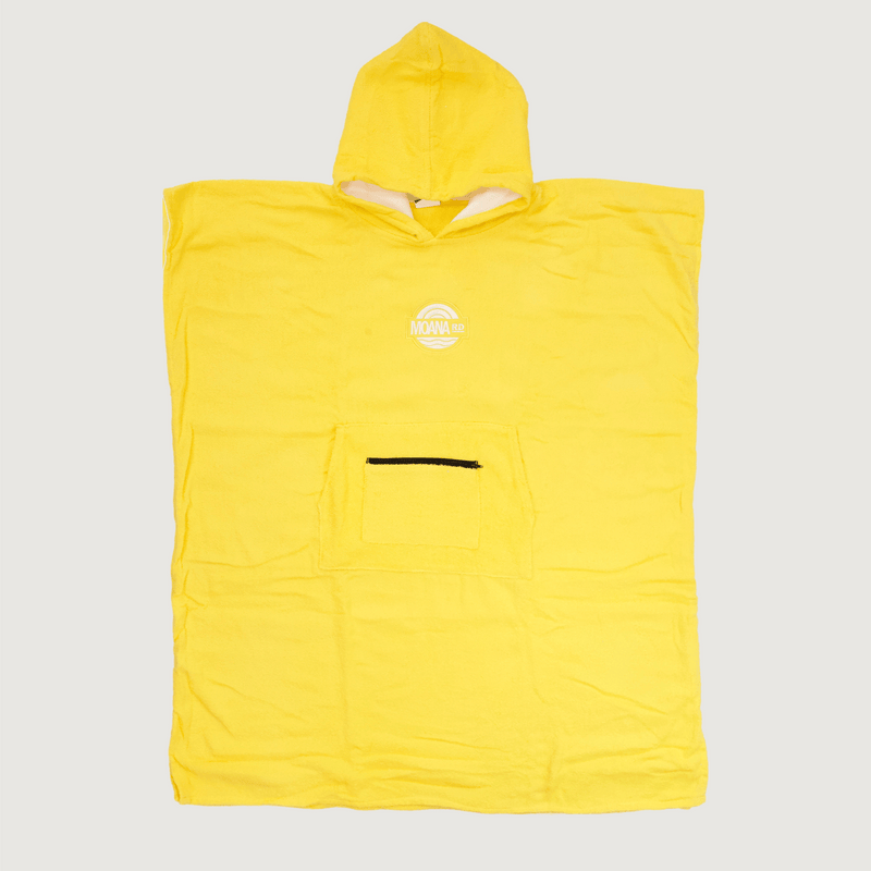 Moana Road - Cotton Towel Hoodie Yellow