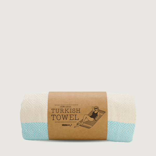 Moana Road - Turkish Towel - Blue