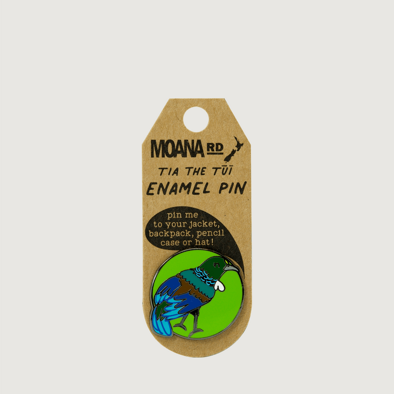 Moana Road - Enamel Pins - Tūī