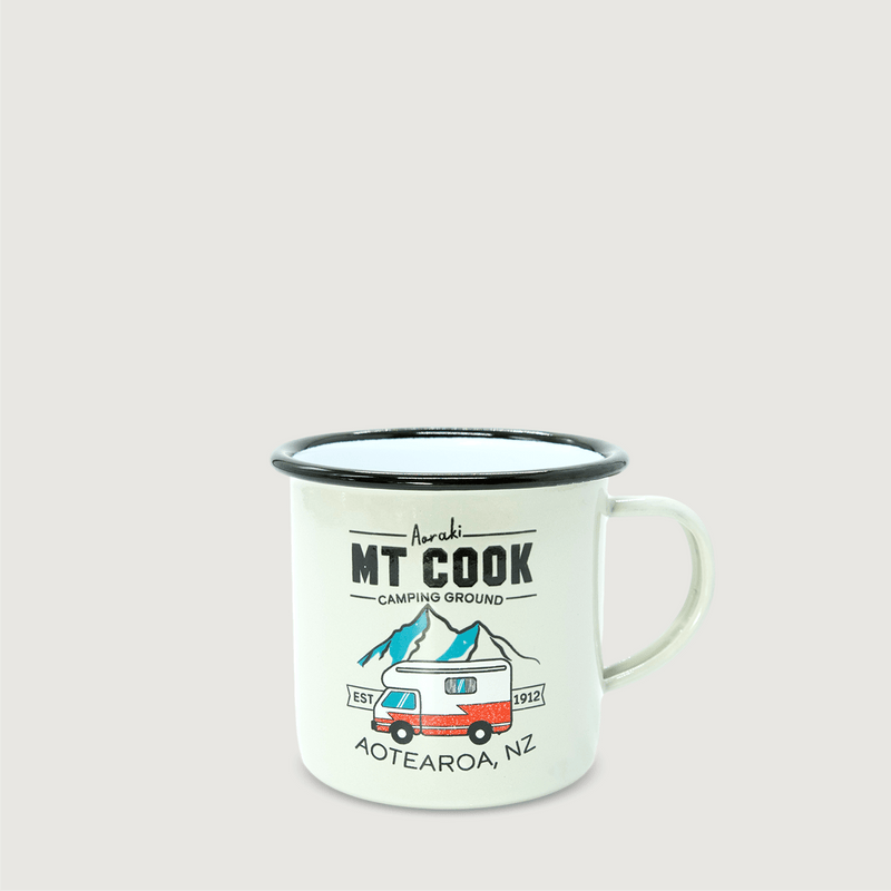 Moana Road - Mt Cook enamel mug - small
