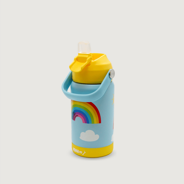 673 Kids Drink Bottle Te Reo Maori Rainbow