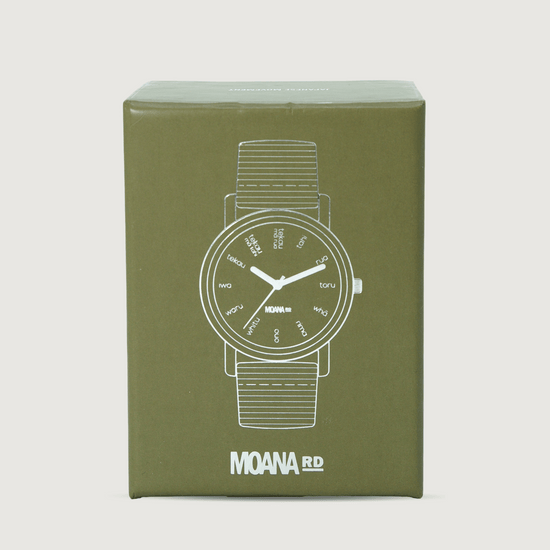 Moana Road - Te Reo Māori Watch - Olive