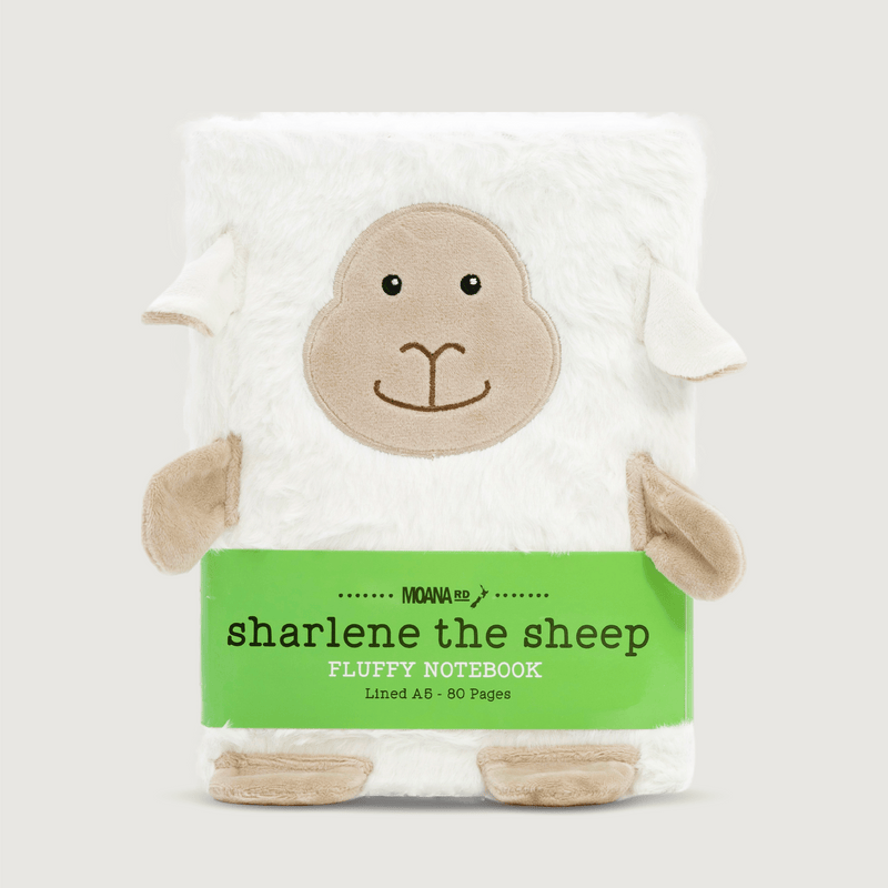 Moana Road - Fluffy notebook