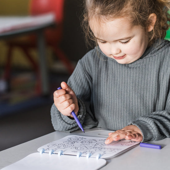 Moana Road - Colour & Wipe Book