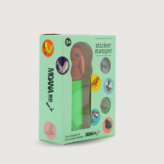Kiwi Sticker Stamper Moana Road Kiwi Sticker Stamper Moana Road