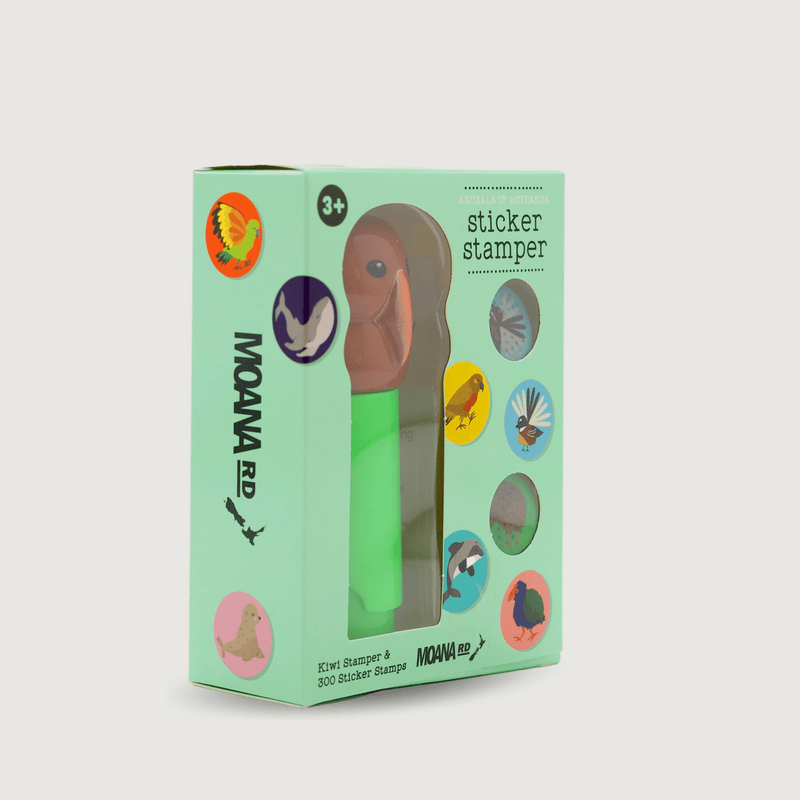 Moana Road - Kiwi Sticker Stamper