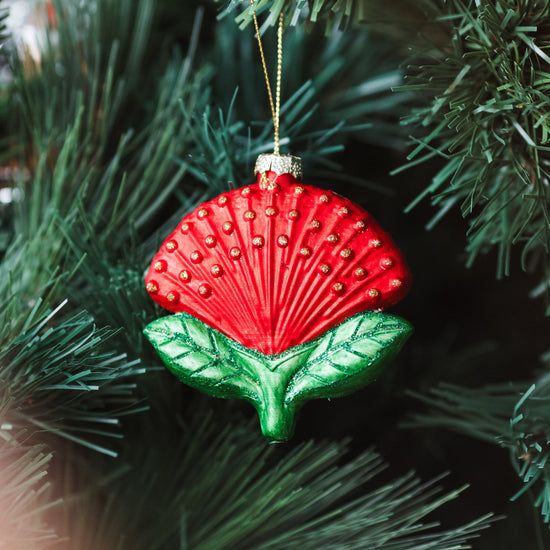 Moana Road - Glass Christmas Decoration Set