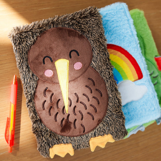 Moana Road - Fluffy notebook