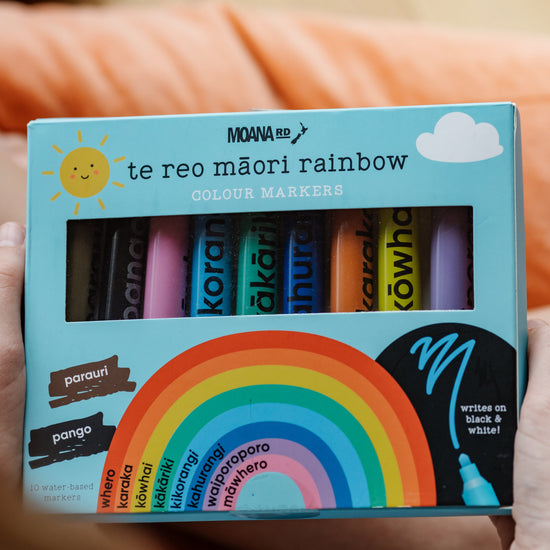 Moana Road - Te Reo Māori Rainbow Markers
