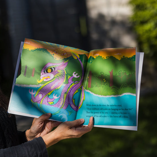 Moana Road - Taniwha Whakamā Kids Book