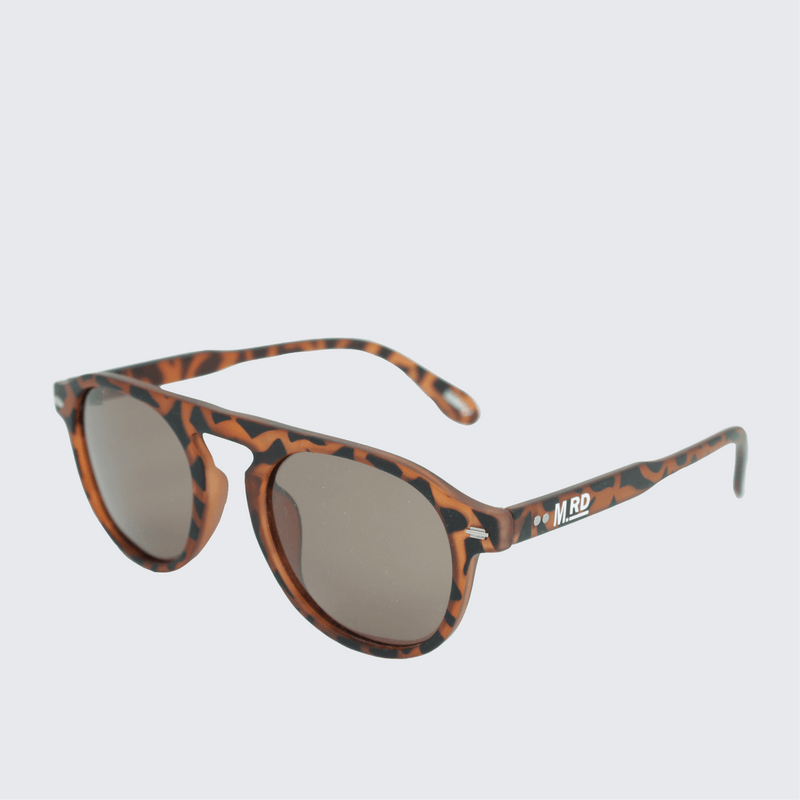 Moana Road Chandler sunglasses with tortoiseshell arms tortoiseshell frames and dark polarised lenses