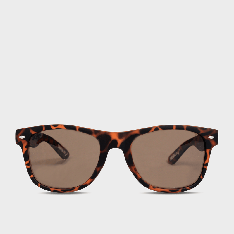 Moana Rd Plastic Fantastics sunglasses - Tortoiseshell frames with tortoiseshell arms with brown polarized lenses