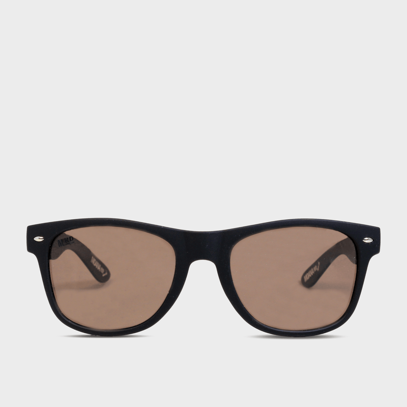 Moana RMoana Rd Plastic Fantastics sunglasses - Black frames with black arms with brown polarized lenses Sunglasses 