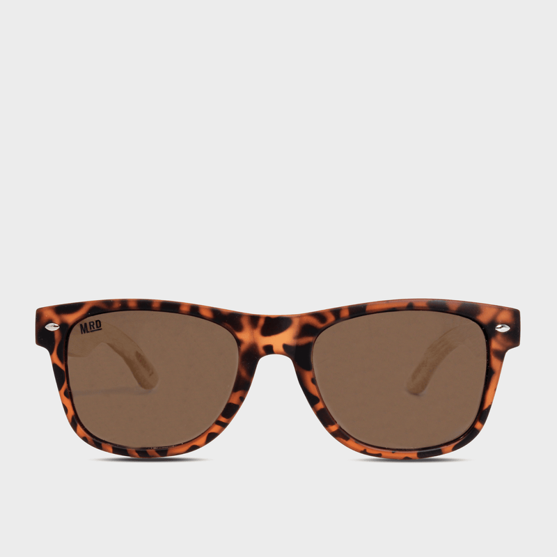 Moana Rd 50/50s- Tortoiseshell frames with bamboo arms sunglasses